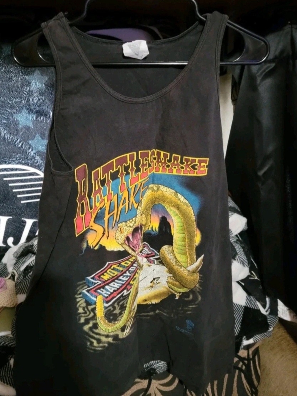 Vintage 1991 Harley Davidson Tank